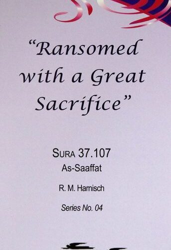 Ransomed with a Great Sacrifice