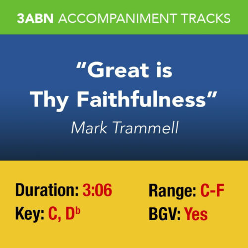 Great is Thy Faithfulness
