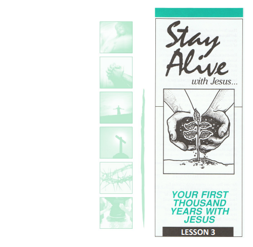 Stay Alive lesson #3 + the Desire of Ages book