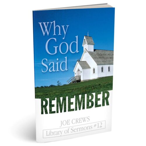 Why God Said Remember