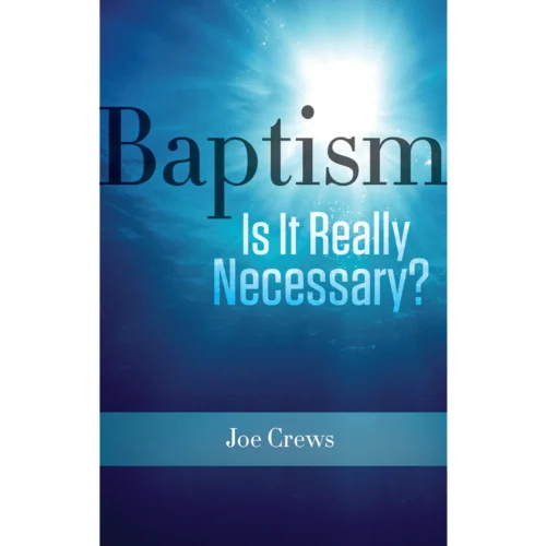 The Amazing Facts booklet by Joe Crews "Baptism: Is It Really Necessary"  + the paperback version of Desire of Ages book