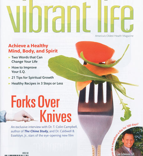 Forks over Knives (Vibrant Life Magazine)