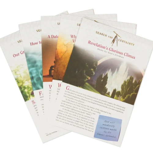 Search for Certainty Lesson #3