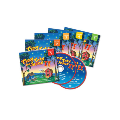 Tiny Tots 2 for Jesus DVD Set (singles TT2SV)