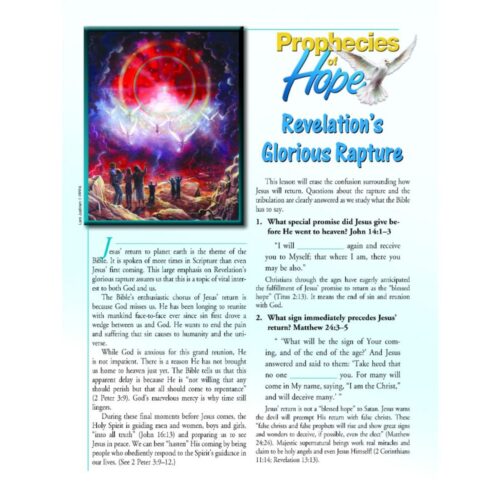 Revelation's Glorious Rapture - hardcopy