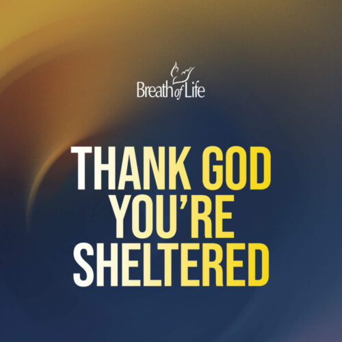 Thank God You're Sheltered - CD Copy of Program